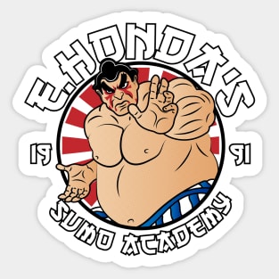 E.Honda's Sumo Academy Sticker